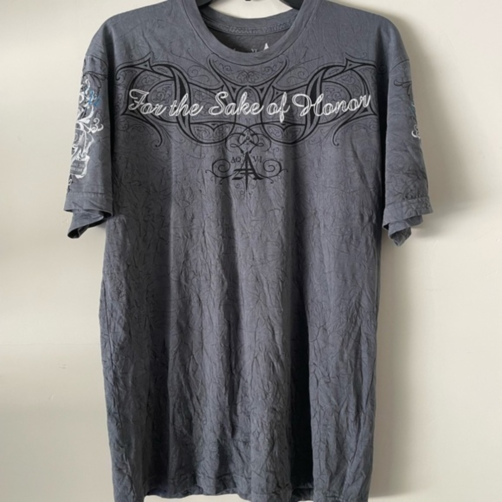 Aqua Mens t shirt Size L